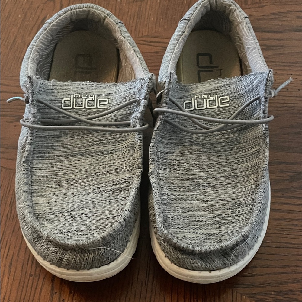 Hey Dude Kids Moccasins in Gray